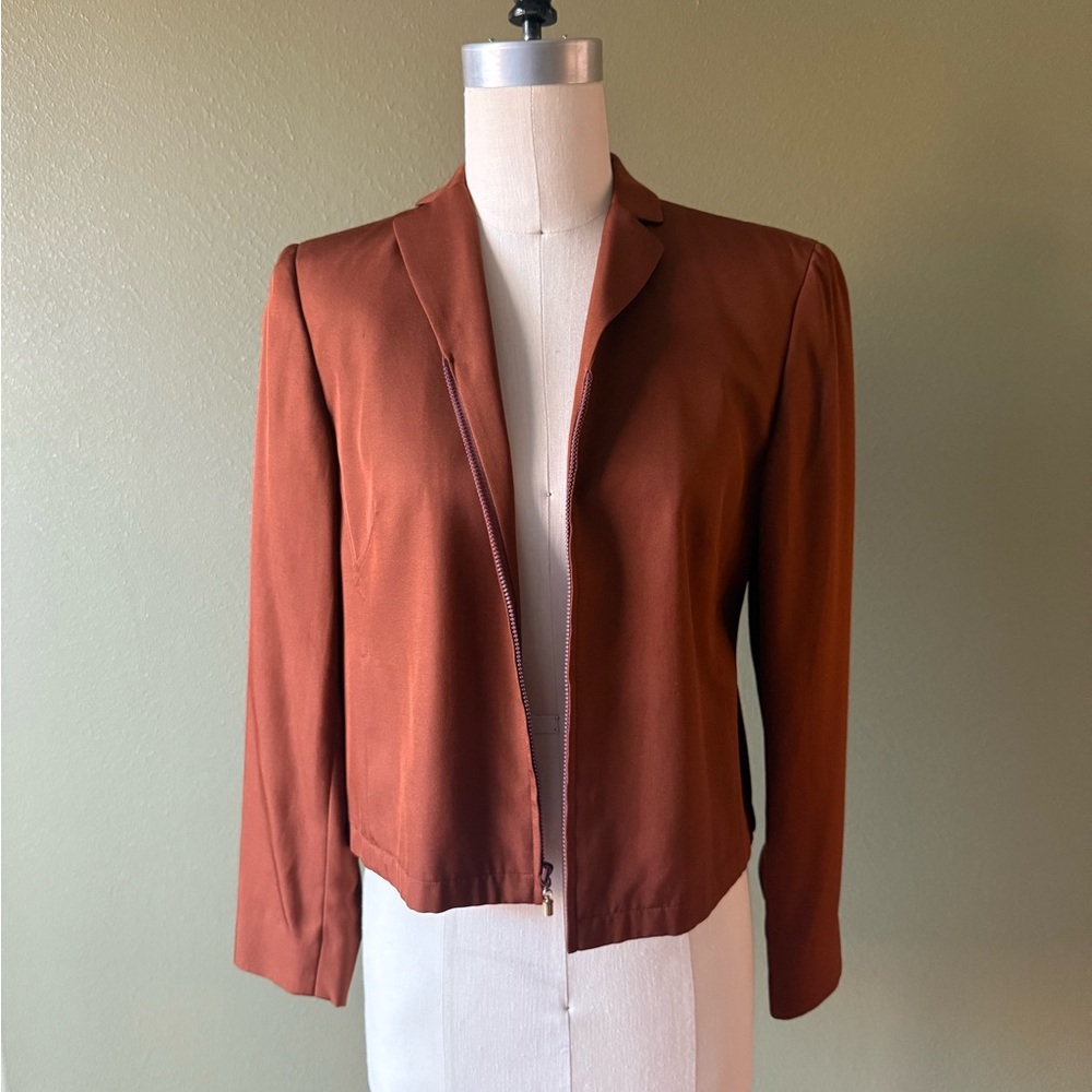 Worth Women's Rust Blazer